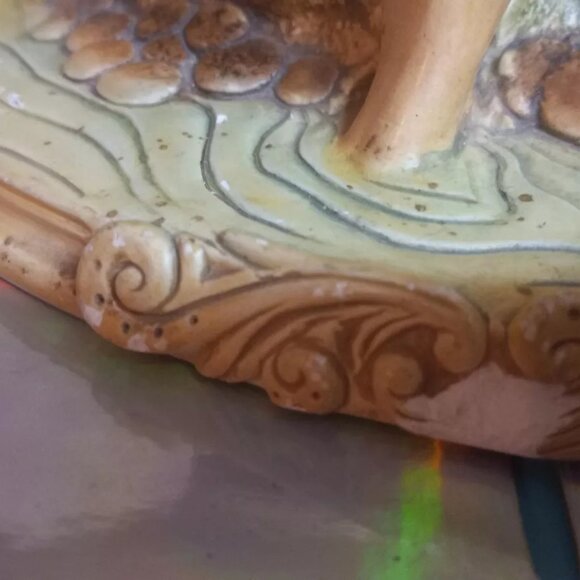 NATURECRAFT FIGURINE THE DREAMER #823 VINTAGE HANDPAINTED 1980 - Picture 2 of 4